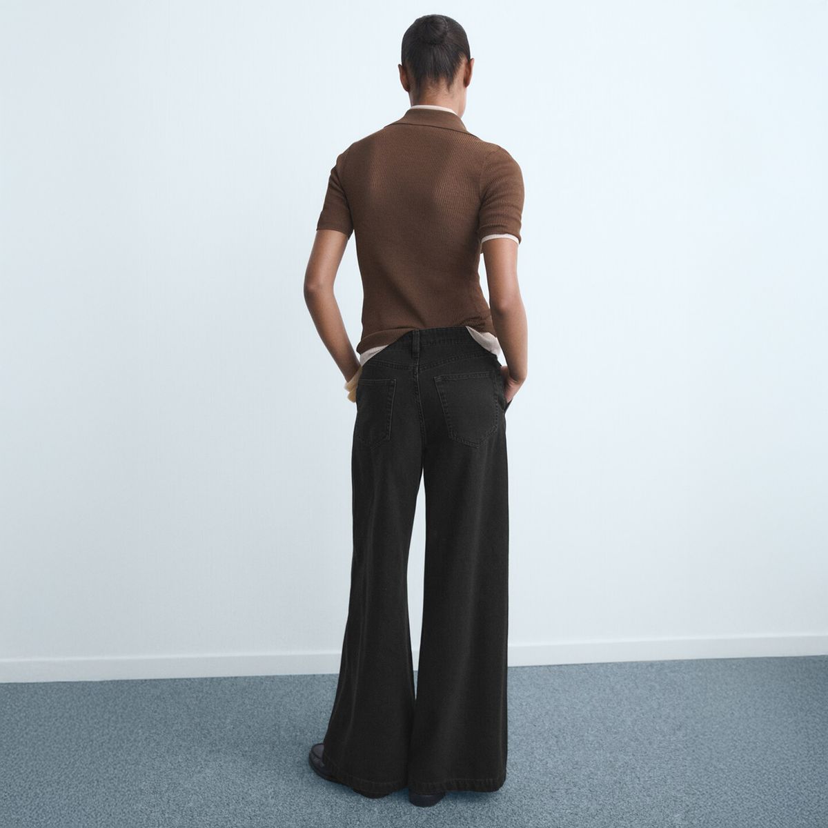 MANGO - Jeans Wide Leg Mujer Mango