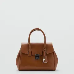 MANGO - Bolso City Solapa Tamaño Pequeño Mujer