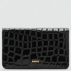 MANGO - Billetera Pequeña Coco Brillante Mujer