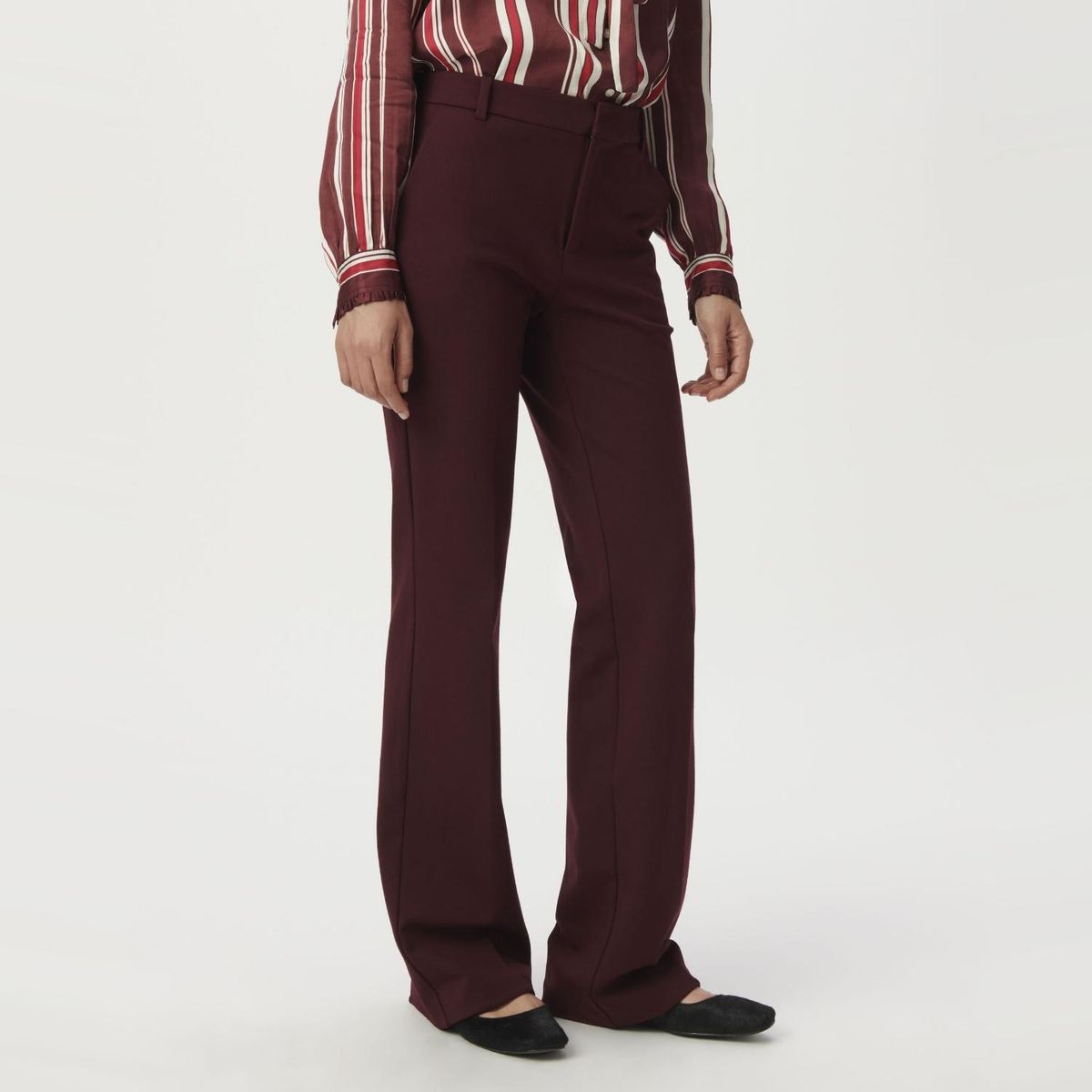 IKKS - Pantalón Sastrero Viscosa Mujer Ikks