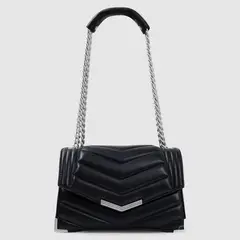 IKKS - Cartera Bandolera 100% Cuero Mujer