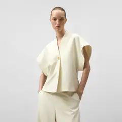 ADOLFO DOMINGUEZ - Top Cruzado Textura Mujer