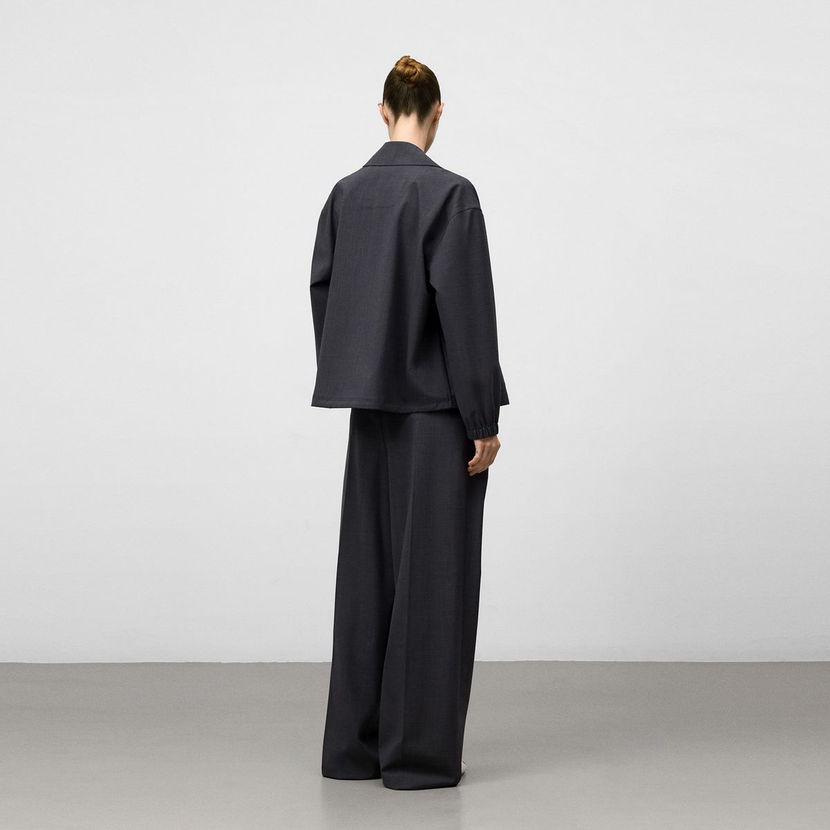 ADOLFO DOMINGUEZ - Pantalón Sastrero Lana Mujer Adolfo Dominguez