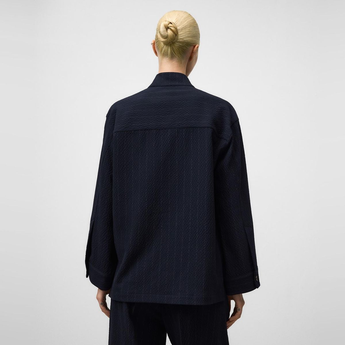 ADOLFO DOMINGUEZ - Sobrecamisa Rayas Mujer Adolfo Dominguez