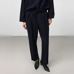 ADOLFO DOMINGUEZ - Pantalón Jogger Rayas Mujer