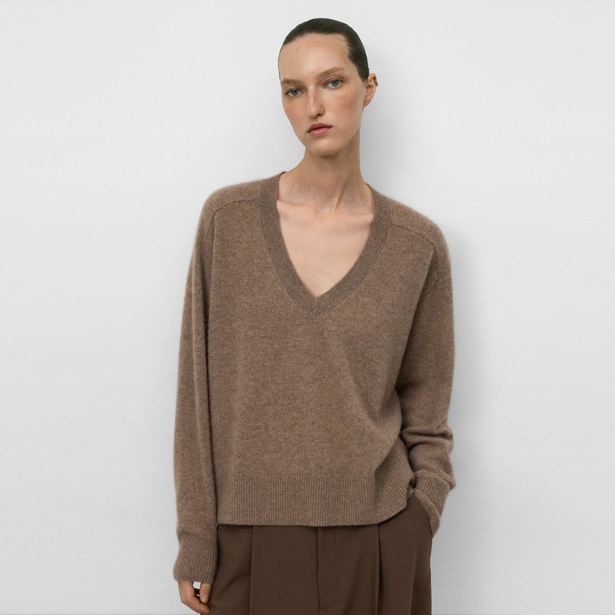ADOLFO DOMINGUEZ - Sweater 100% Cashmere Mujer Adolfo Dominguez