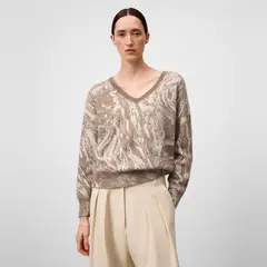 ADOLFO DOMINGUEZ - Chaleco Estampado Mujer