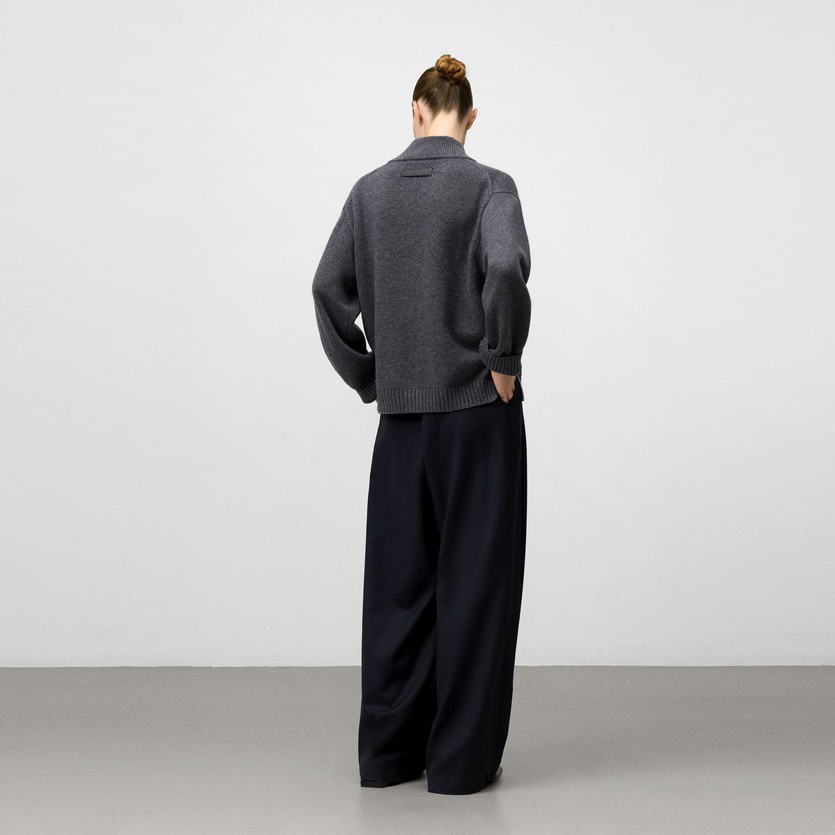 ADOLFO DOMINGUEZ - Chaleco 100% Lana Merino Mujer Adolfo Dominguez