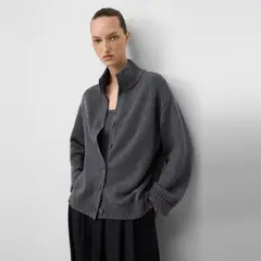 ADOLFO DOMINGUEZ - Chaleco 100% Lana Merino Mujer