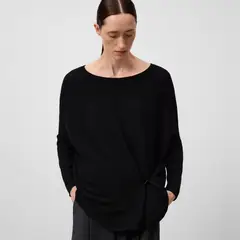 ADOLFO DOMINGUEZ - Sweater Asimétrico Lana Merino Mujer