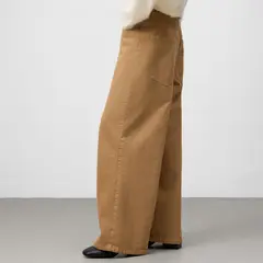 ADOLFO DOMINGUEZ - Pantalón Denim 100% Algodón Mujer