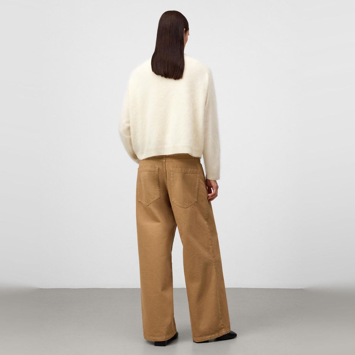 ADOLFO DOMINGUEZ - Pantalón Denim 100% Algodón Mujer Adolfo Dominguez