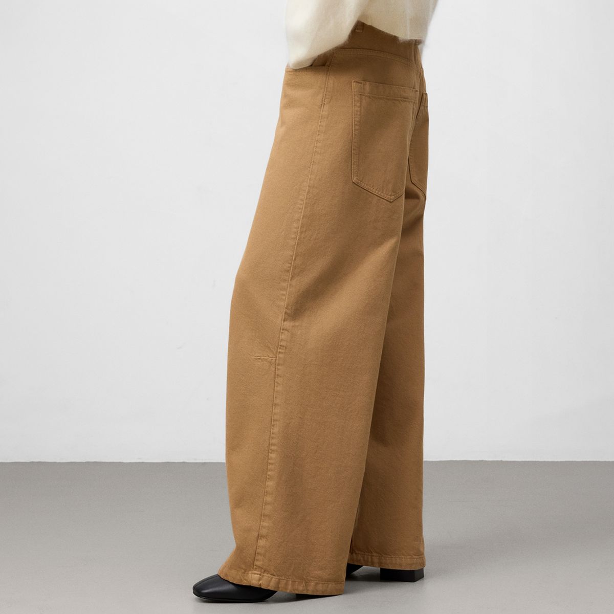 ADOLFO DOMINGUEZ - Pantalón Denim 100% Algodón Mujer Adolfo Dominguez