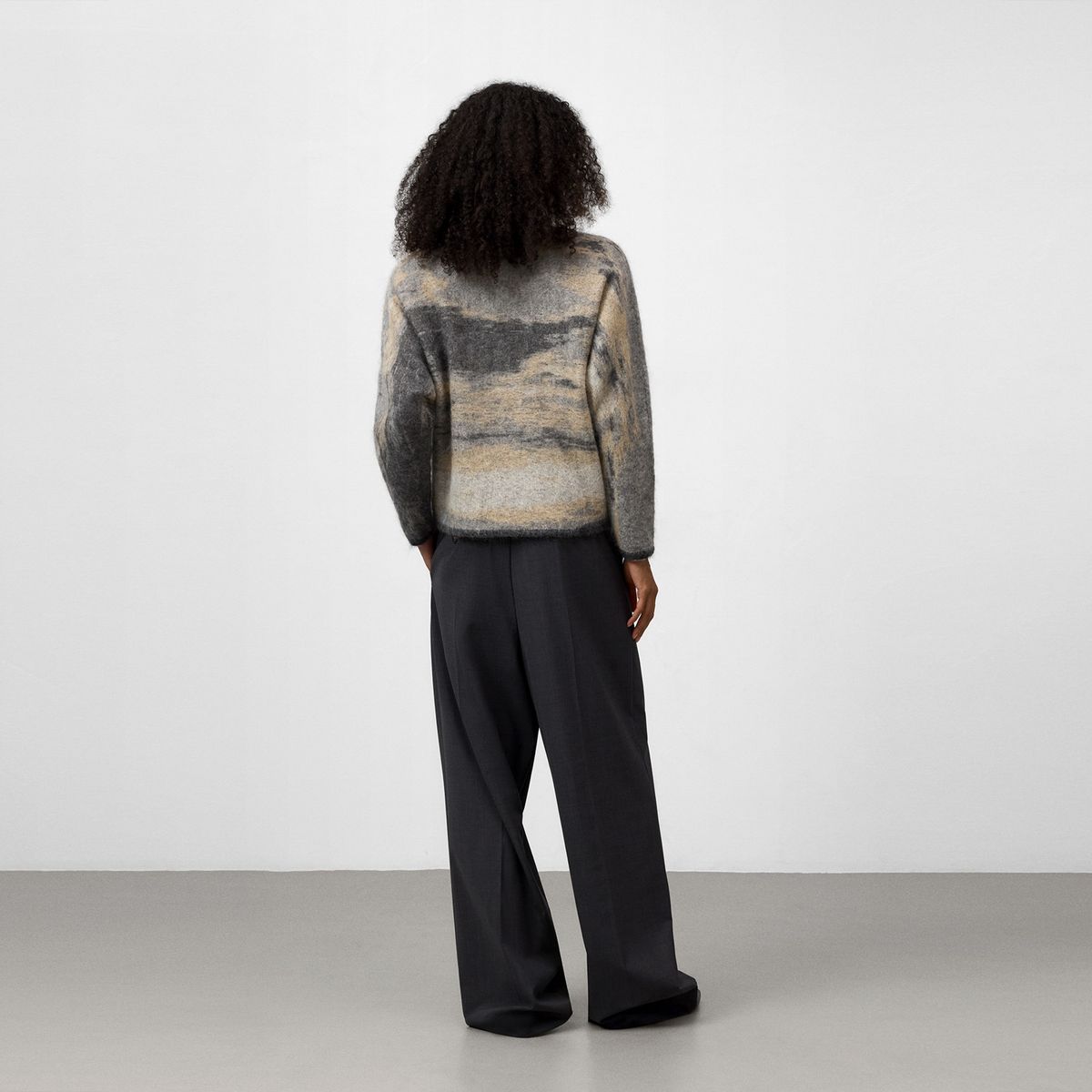 ADOLFO DOMINGUEZ - Sweater Estampado Mujer Adolfo Dominguez