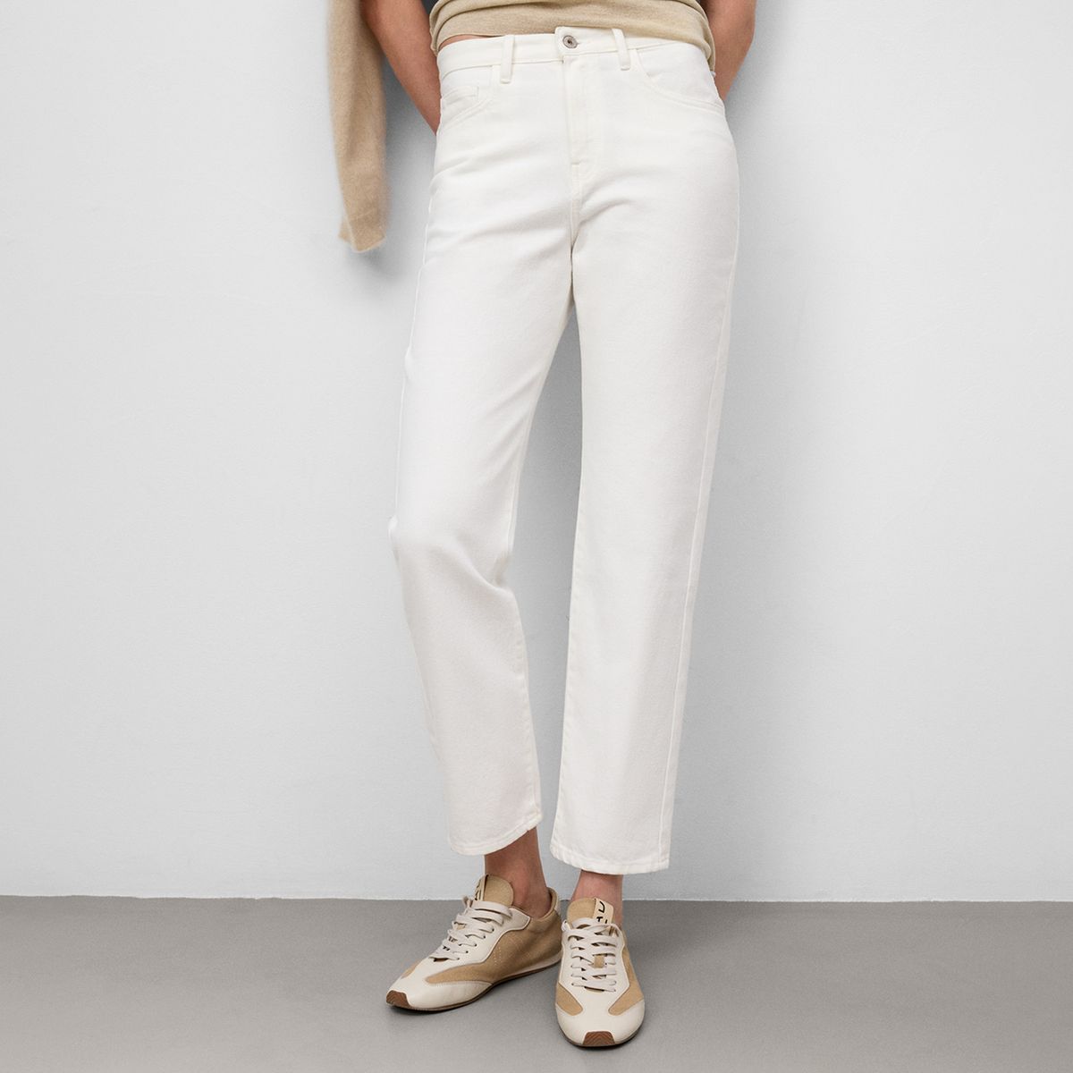 ADOLFO DOMINGUEZ - Pantalón Denim 100% Algodón Mujer Adolfo Dominguez