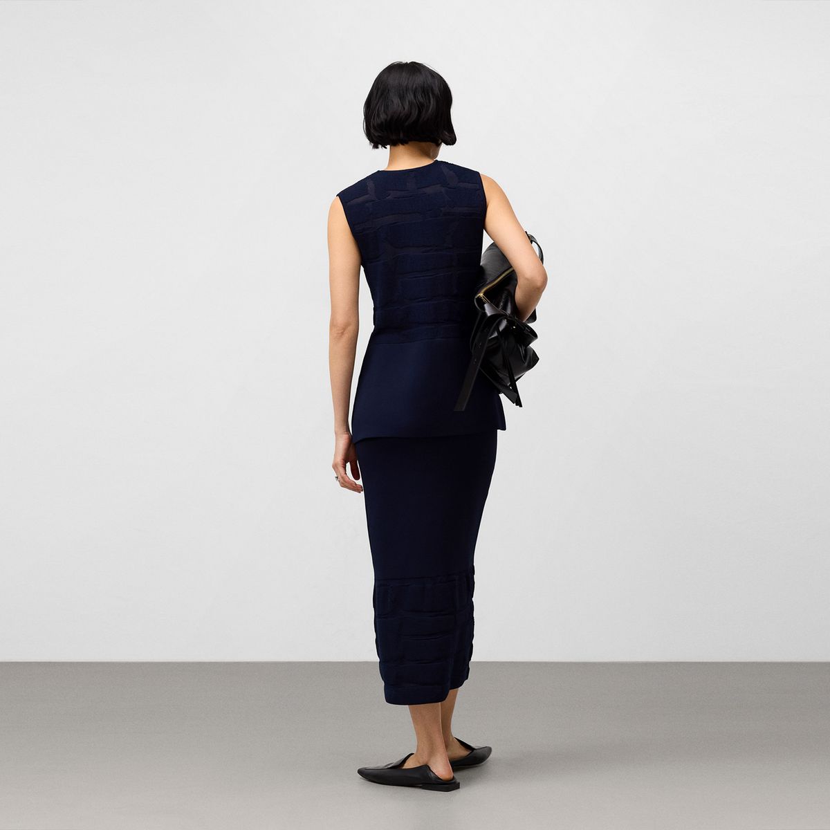 ADOLFO DOMINGUEZ - Falda Punto Mujer Adolfo Dominguez