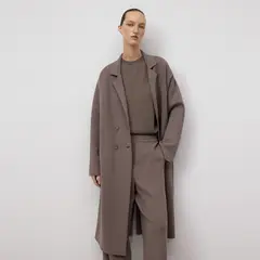 ADOLFO DOMINGUEZ - Abrigo Largo Punto Mujer