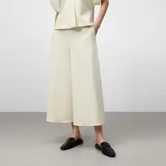 ADOLFO DOMINGUEZ - Pantalón Culotte Textura Mujer