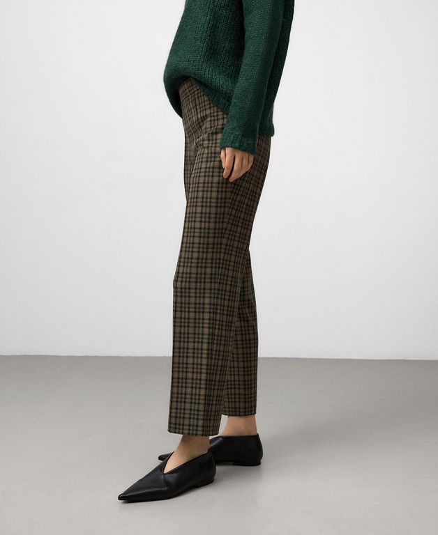 Pantalón Cuadros Mujer
