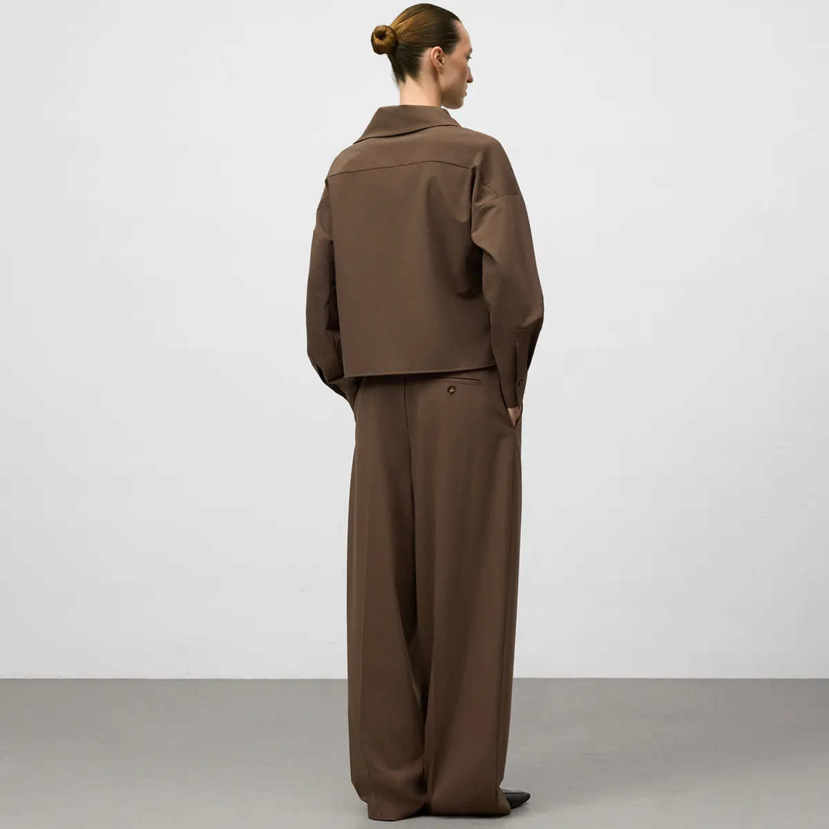 ADOLFO DOMINGUEZ - Camisa Cuello Solapa Mujer Adolfo Dominguez
