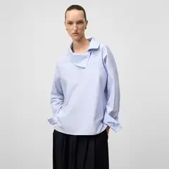 ADOLFO DOMINGUEZ - Camisa Cuello Solapa Asimétrico Mujer