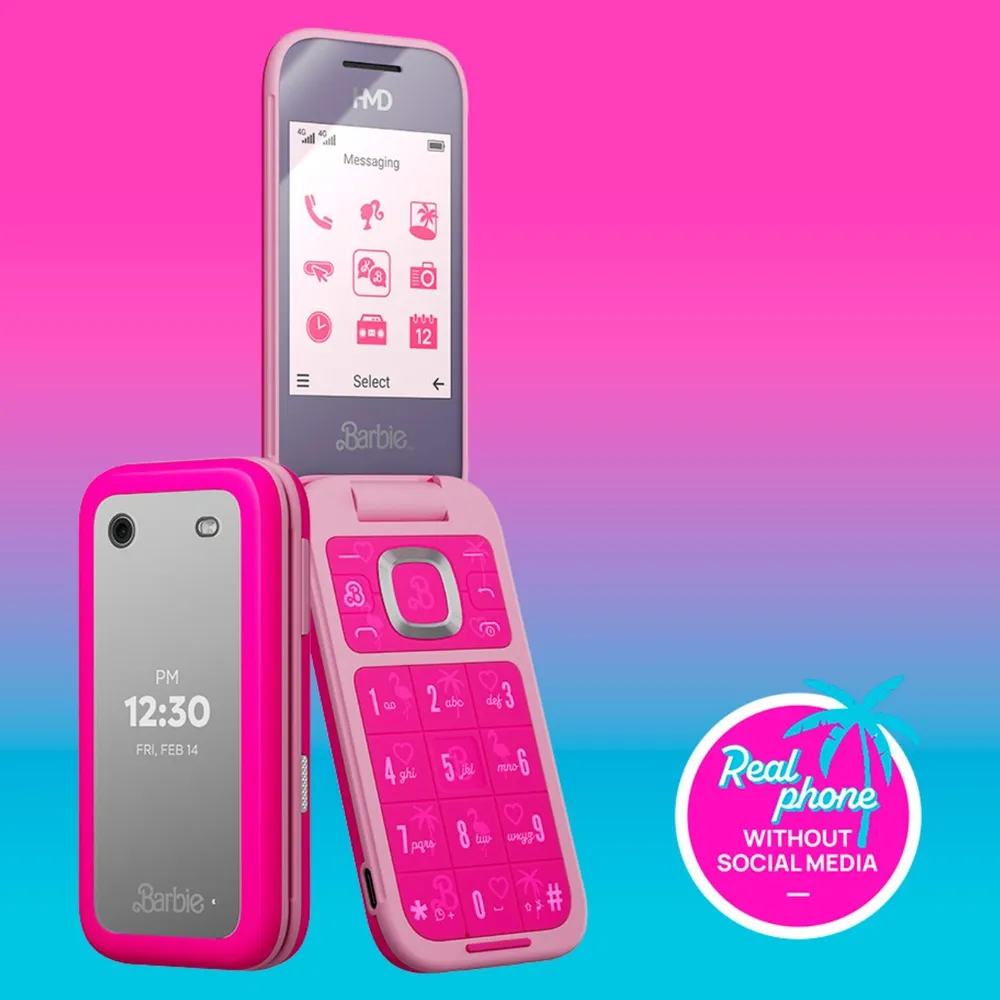 HMD Barbie Phone Rosado, foto 5