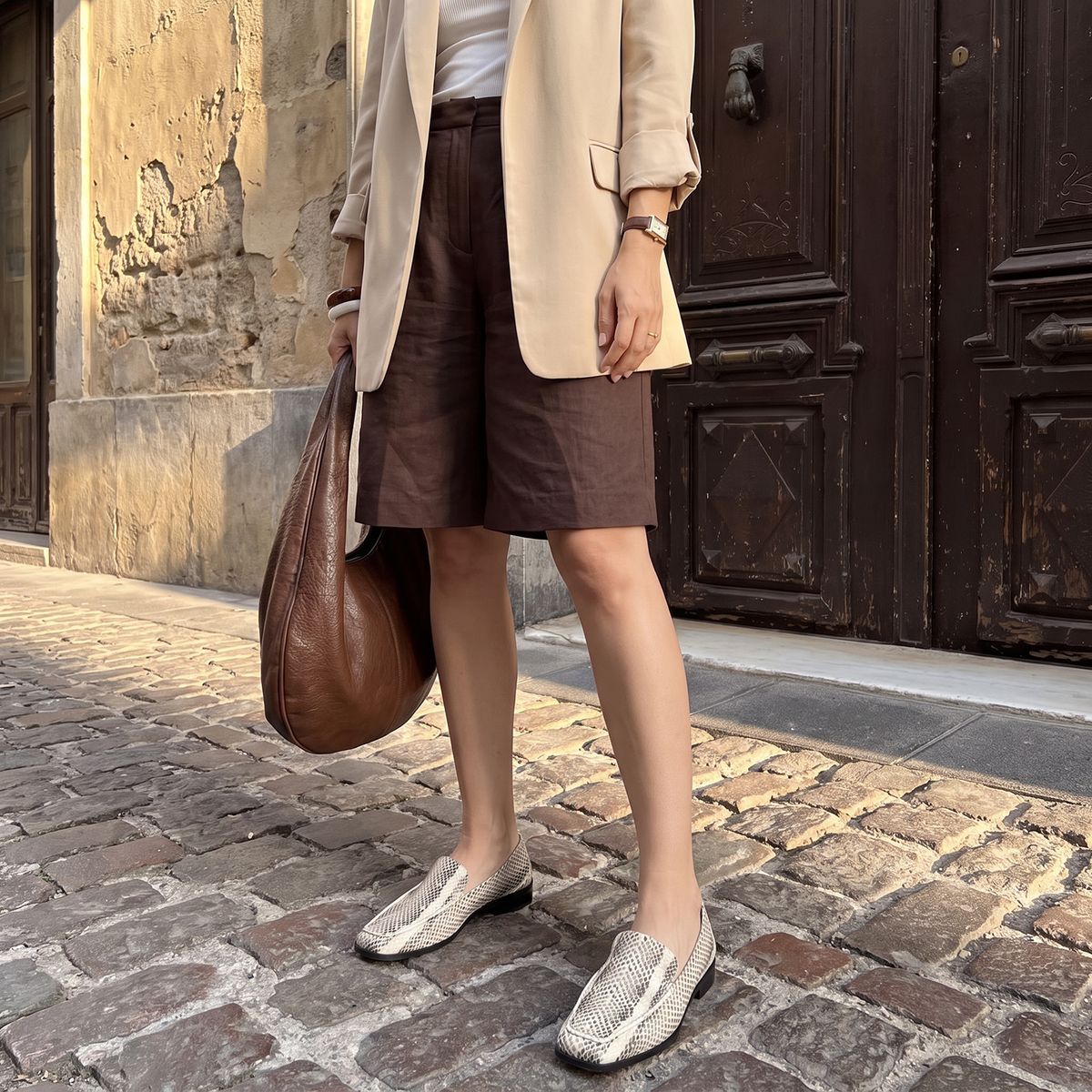 ALDO - Carrobreria Zapato Casual Mujer Beige Cuero Aldo