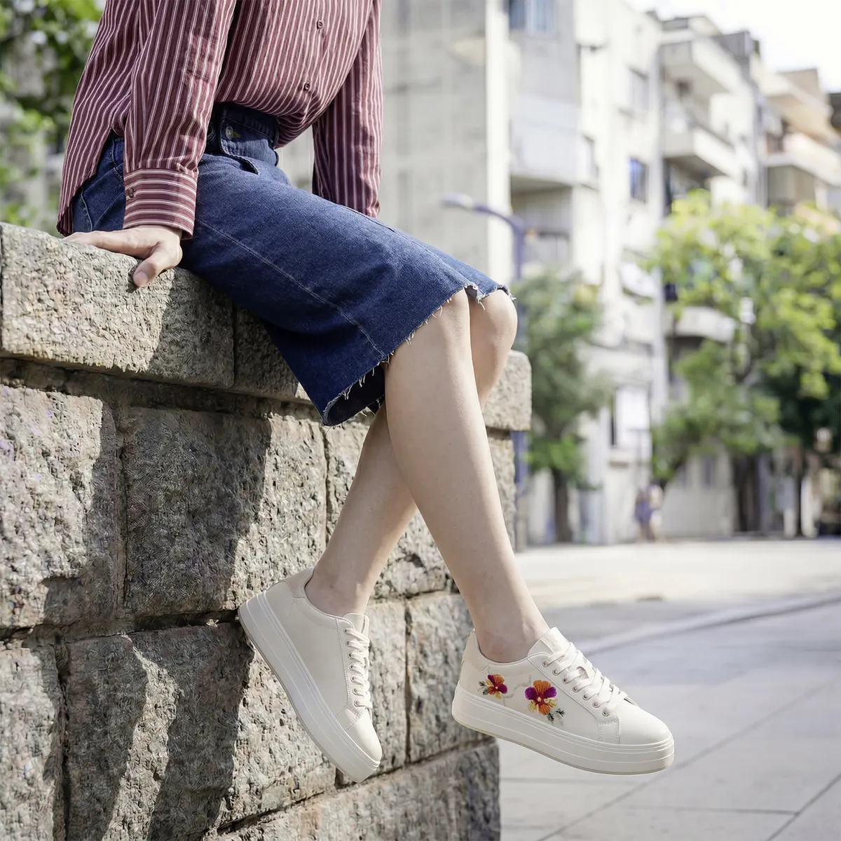 ALDO - Glenoran Zapatilla Urbana Mujer Blanco Aldo
