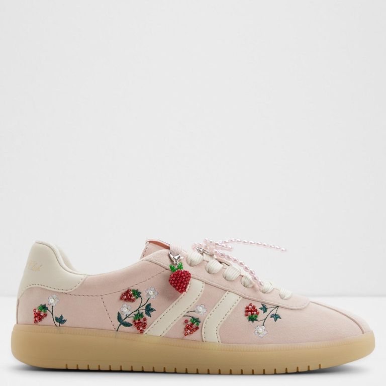 Chicsneaker Zapatilla Urbana Mujer Cuero Rosado