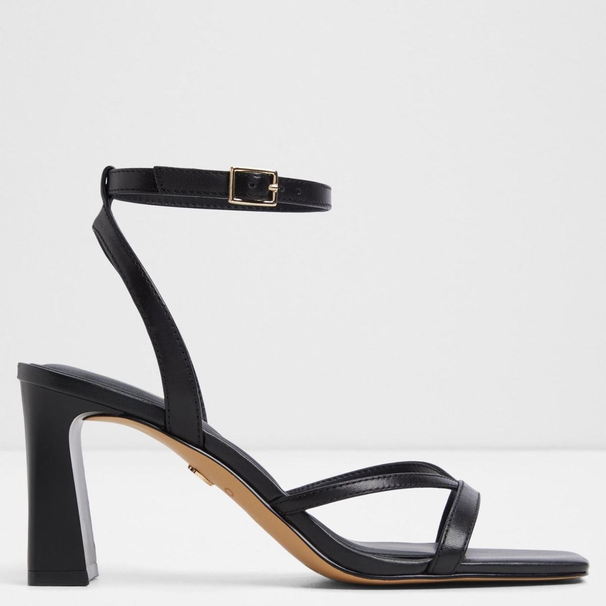 ALDO - Sandalia Mujer Cuero Negro Aldo