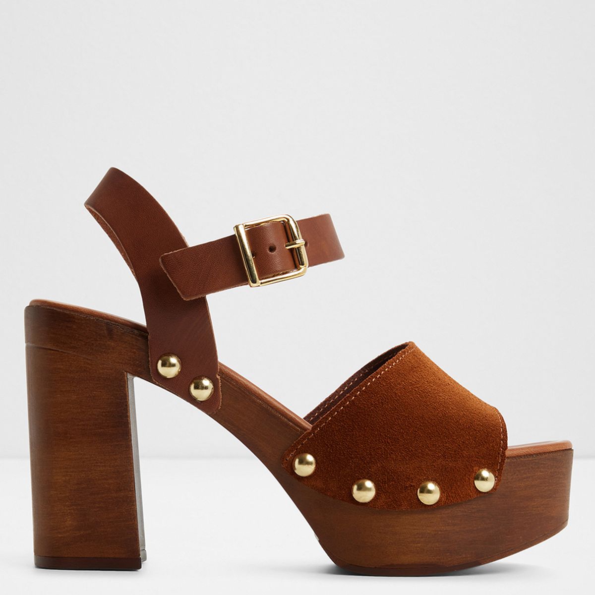 ALDO - Niloria Sandalia Mujer Cuero Café Aldo
