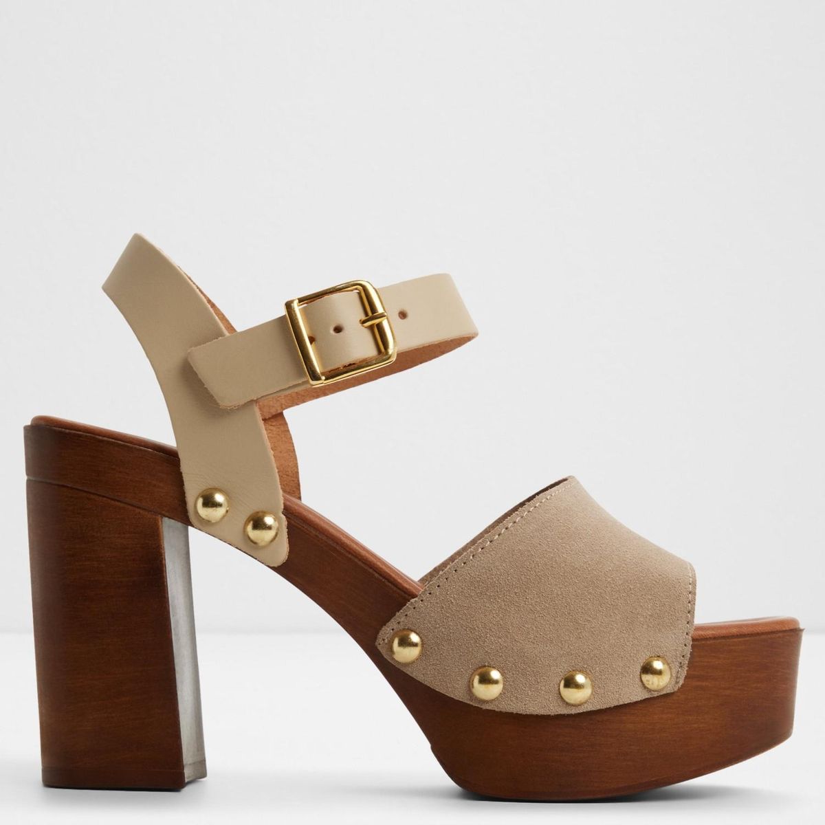 ALDO - Niloria Sandalia Mujer Cuero Taupe Aldo