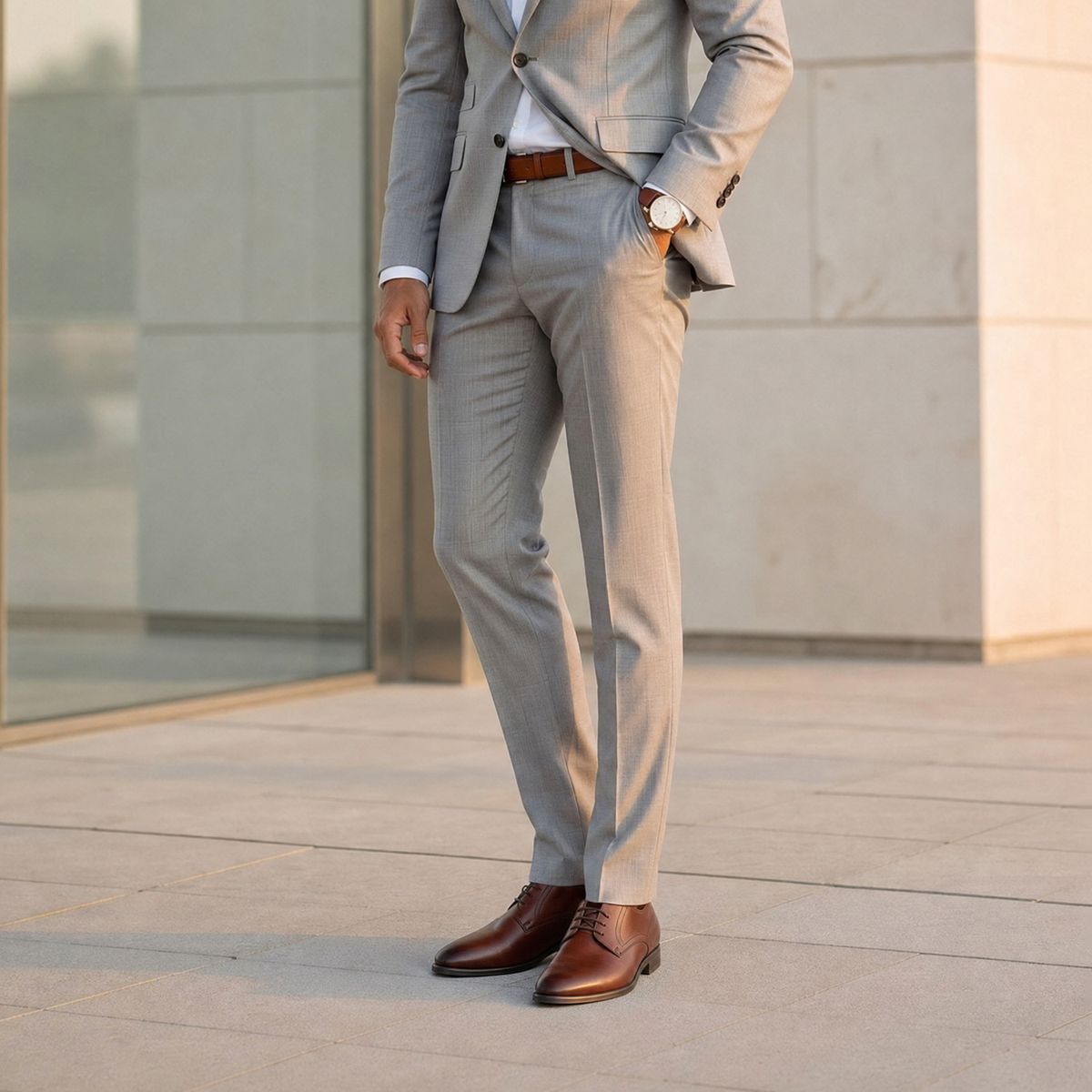 ALDO - Emelio Zapato Formal Hombre Cuero Café Aldo