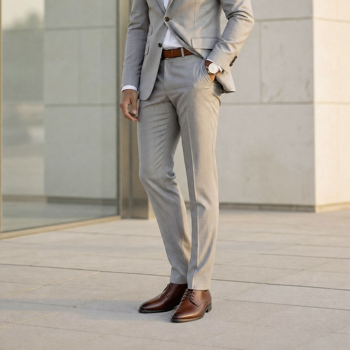 ALDO - Emelio Zapato Formal Hombre Cuero Café Aldo