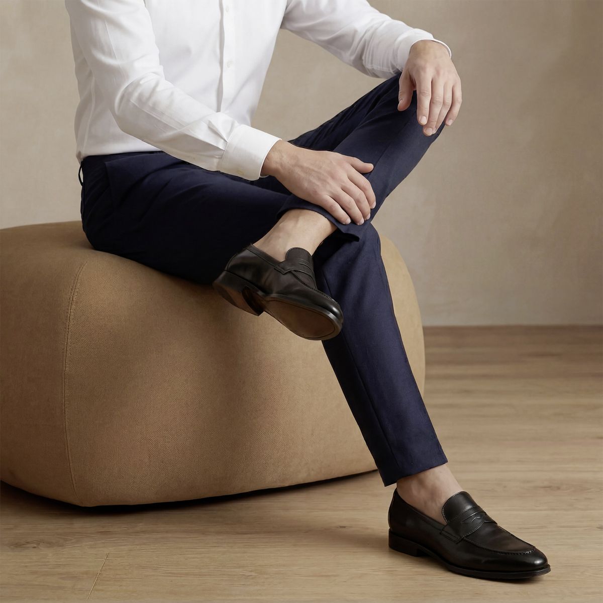 ALDO - Elvis Zapato Formal Hombre Negro Cuero Aldo