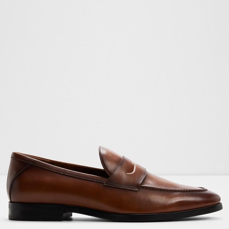Elvis Zapato Formal Hombre Café Cuero