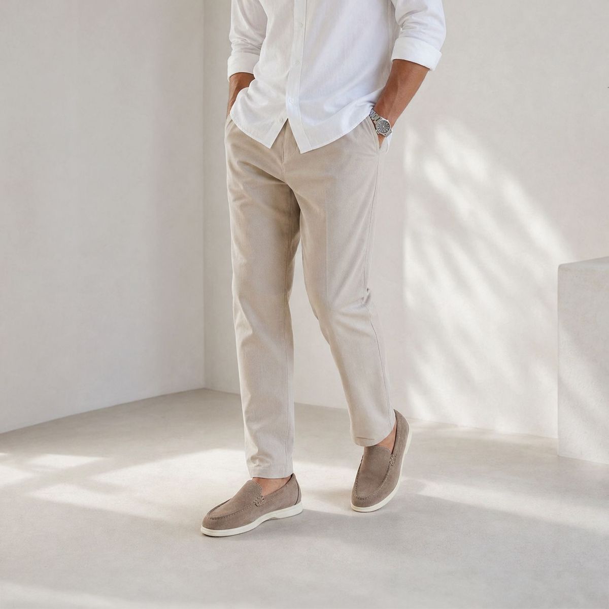 ALDO - Dolan Zapato Casual Hombre Cuero Beige Aldo