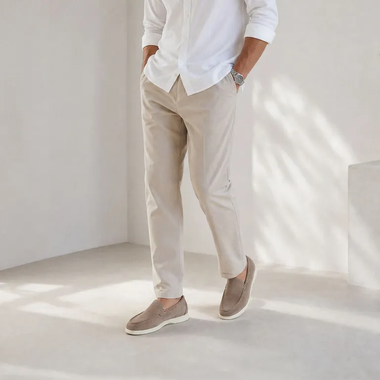 Dolan Zapato Casual Hombre Cuero Beige