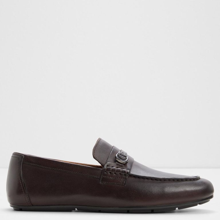 Roen-In Zapato Casual Hombre Cuero Café
