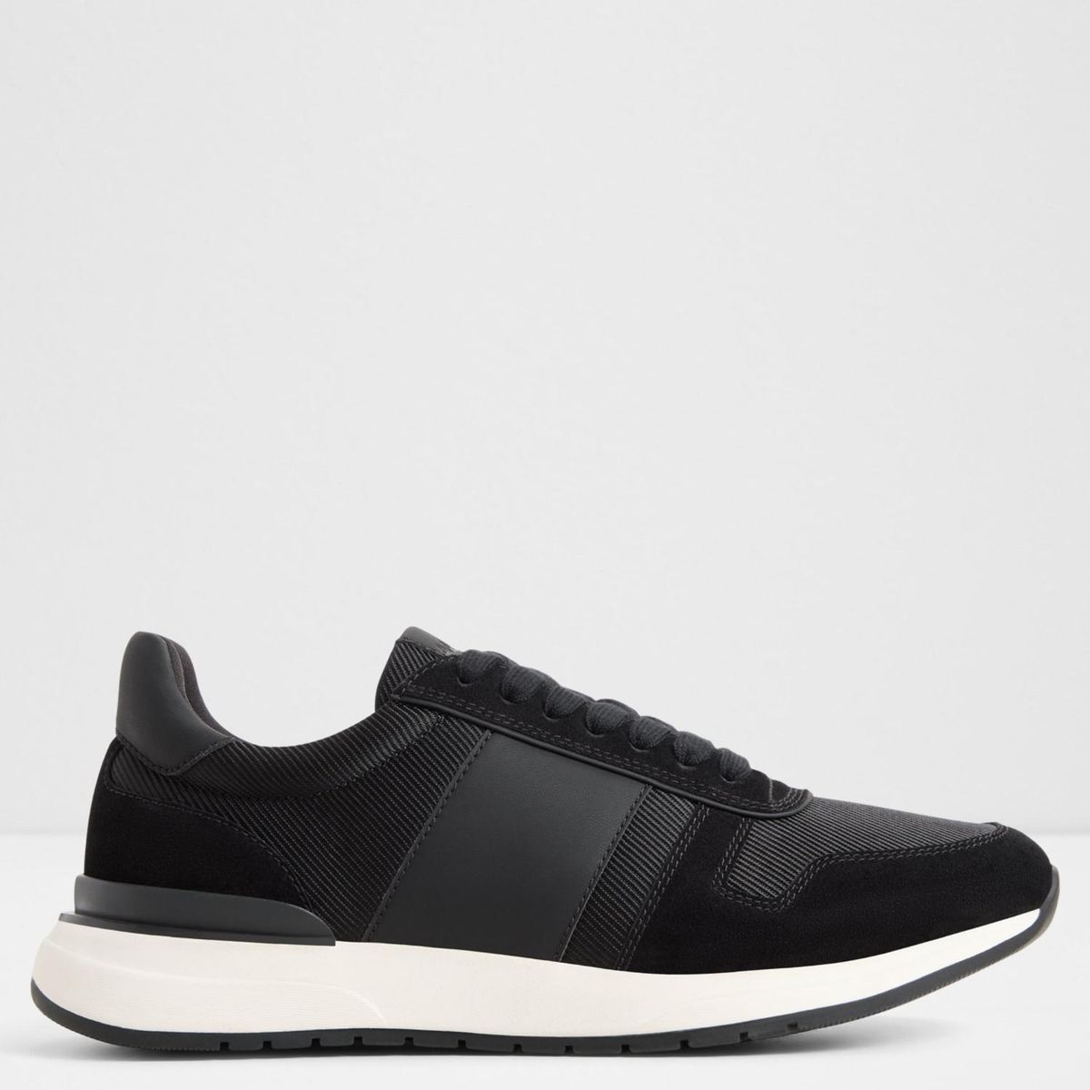 ALDO - Robben Zapatilla Urbana Hombre Cuero Negro Aldo