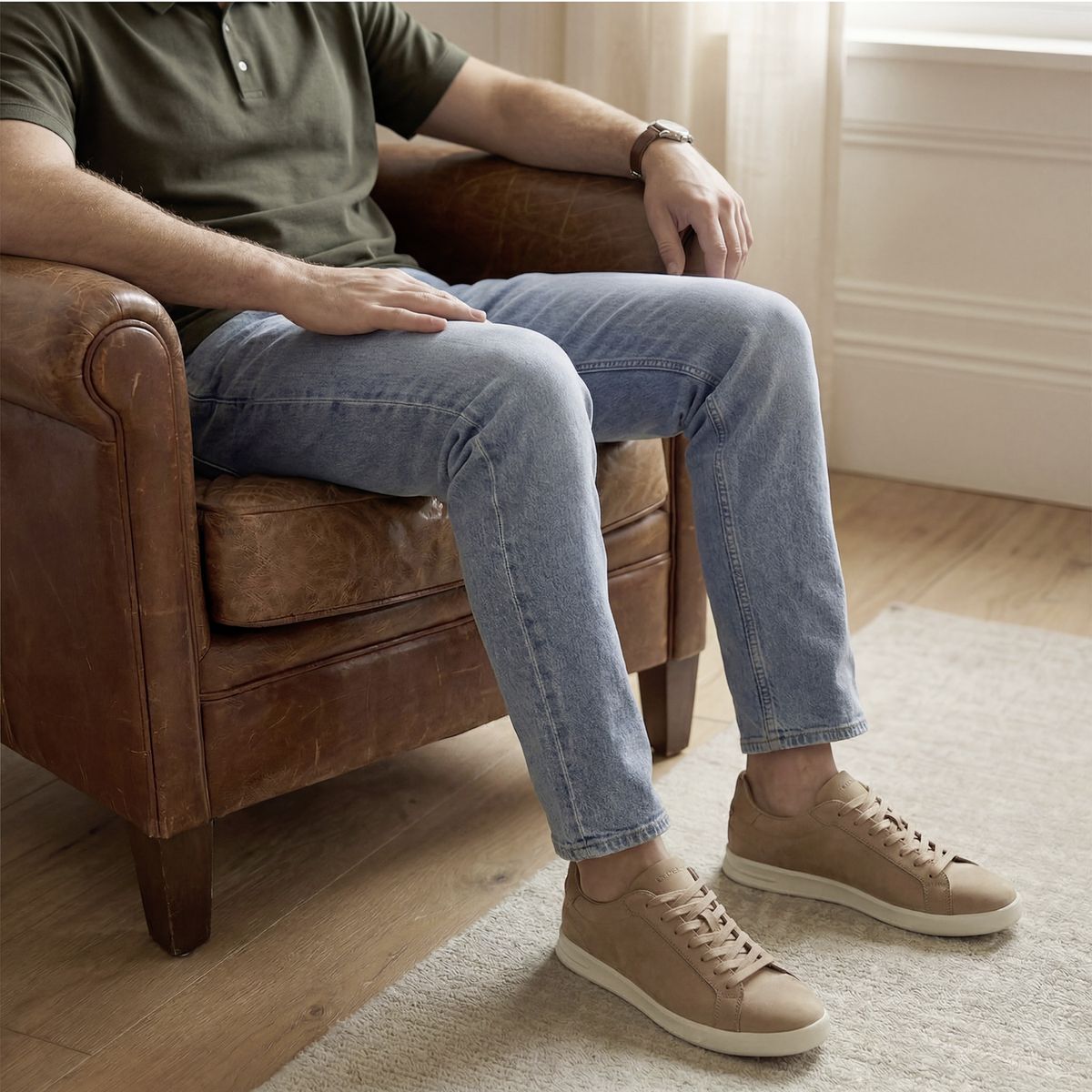 ALDO - Jeremie Zapatilla Urbana Hombre Beige Aldo