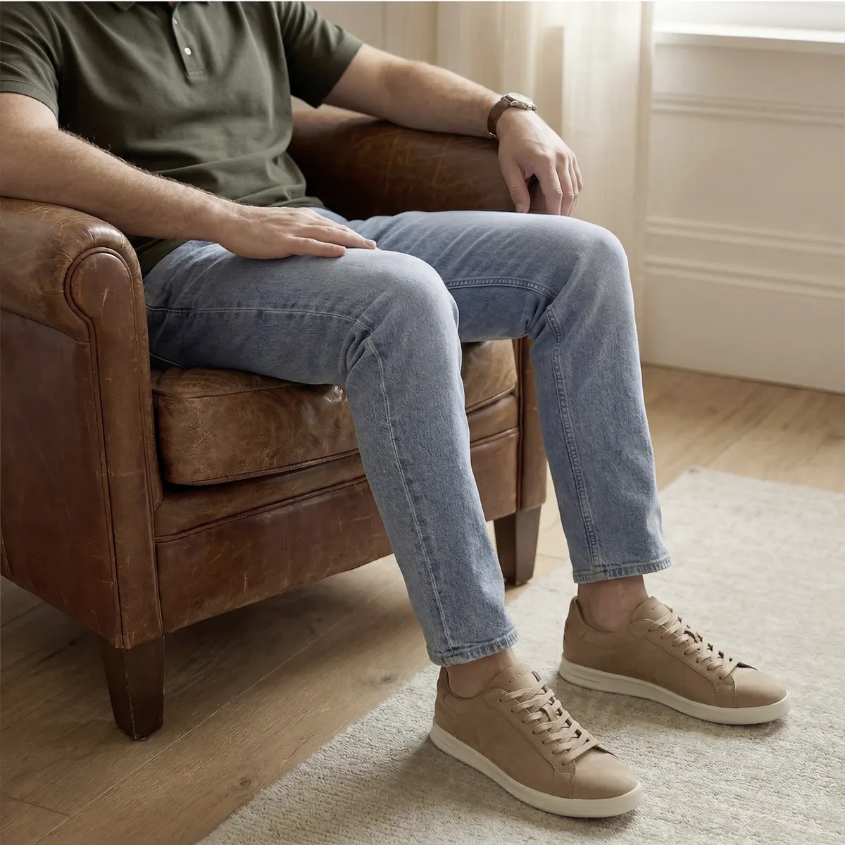 ALDO - Jeremie Zapatilla Urbana Hombre Beige Aldo