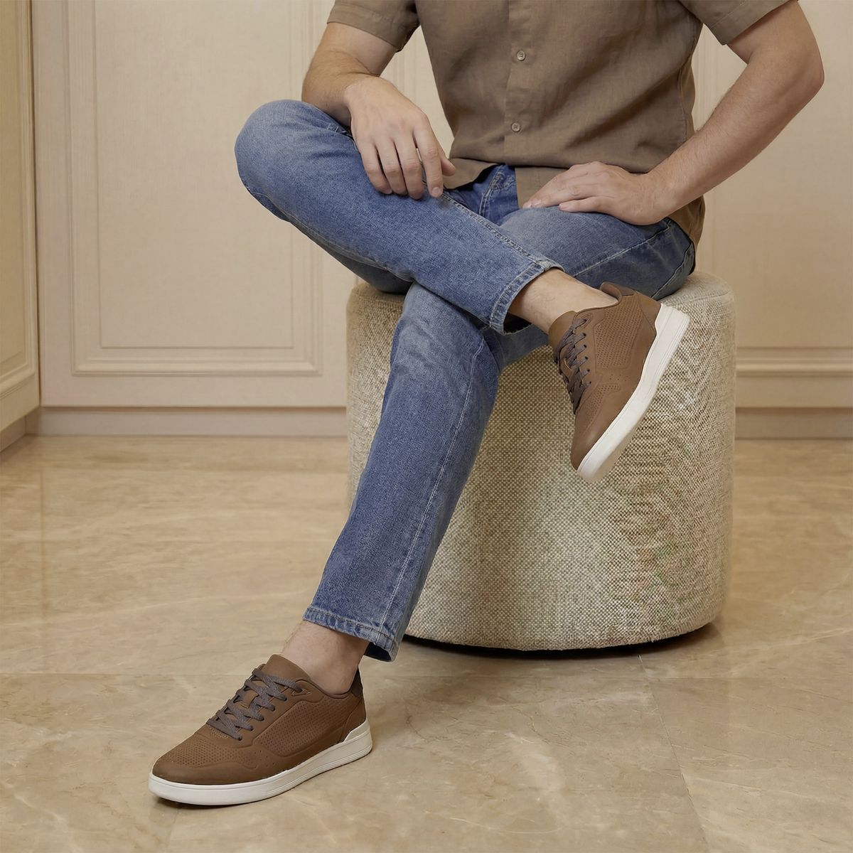 ALDO - Robie220 Zapatilla Urbana Hombre Café Aldo