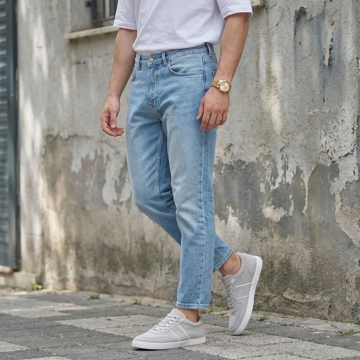 ALDO - Whirl Zapatilla Urbana Hombre Gris Cuero Aldo