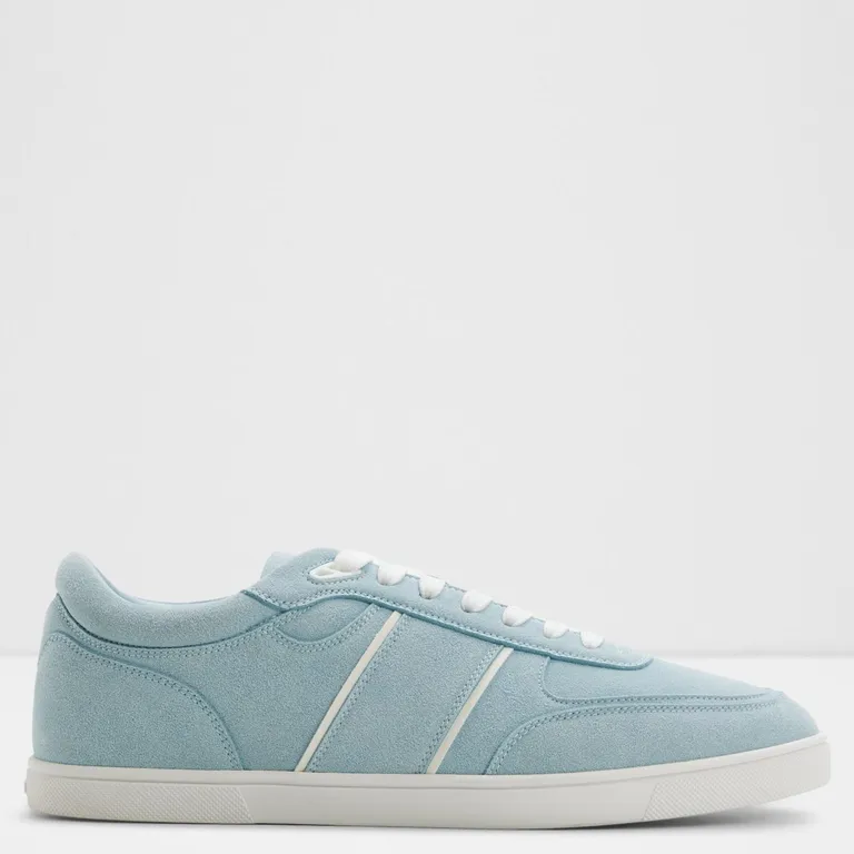 Whirl Zapatilla Urbana Hombre Celeste Cuero
