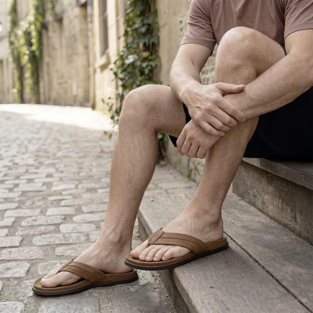 ALDO - Sandalia Hombre Café Aldo