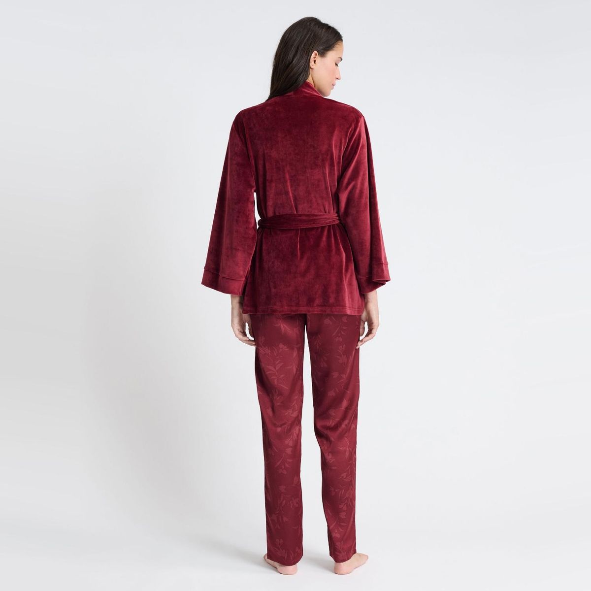 ETAM - Set Pijama Satín 3 Piezas Vera Mujer Etam