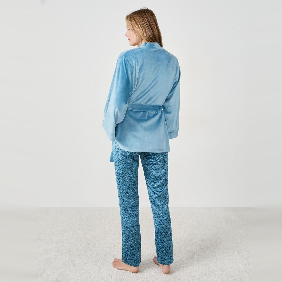 ETAM - Set Pijama Satín 3 Piezas Laina Mujer Etam