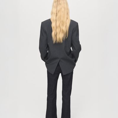 Imagen 2 del producto Blazer Recta Bolsillos Solapa Mujer