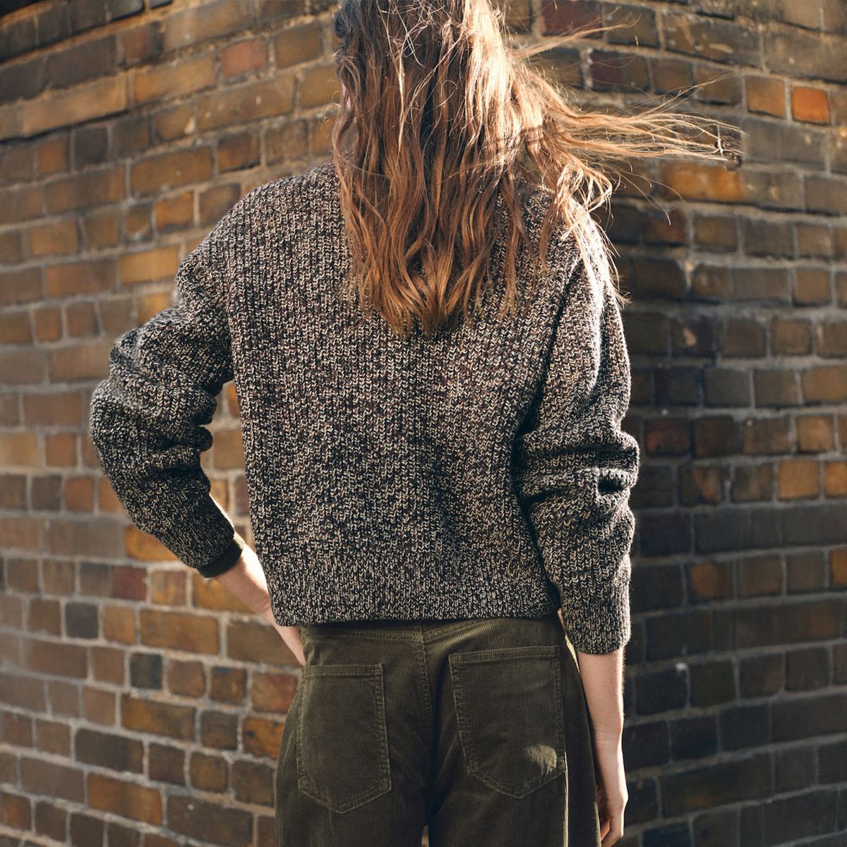 MANGO - Chaleco Jaspeado Cremallera Mujer Mango